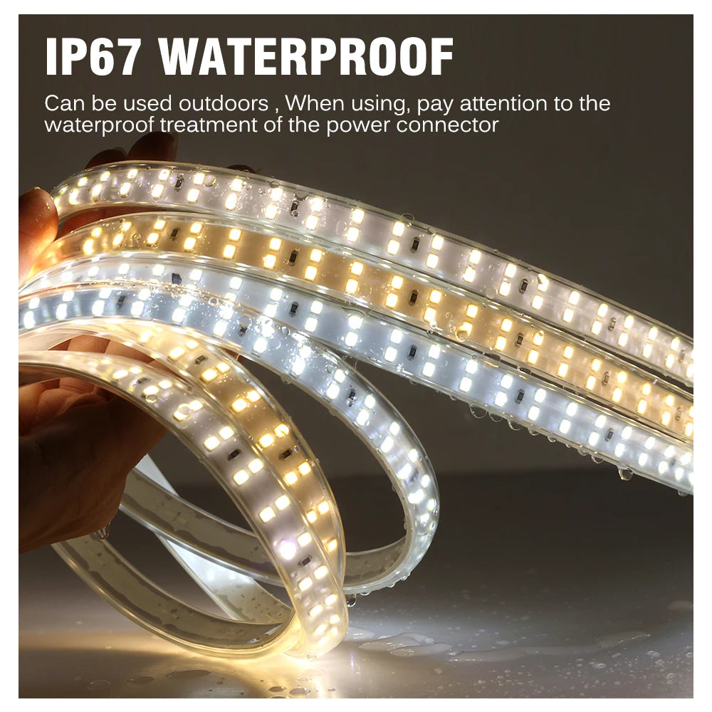 Striscia LED 220V IP67 Professionale - Illuminazione Decorativa