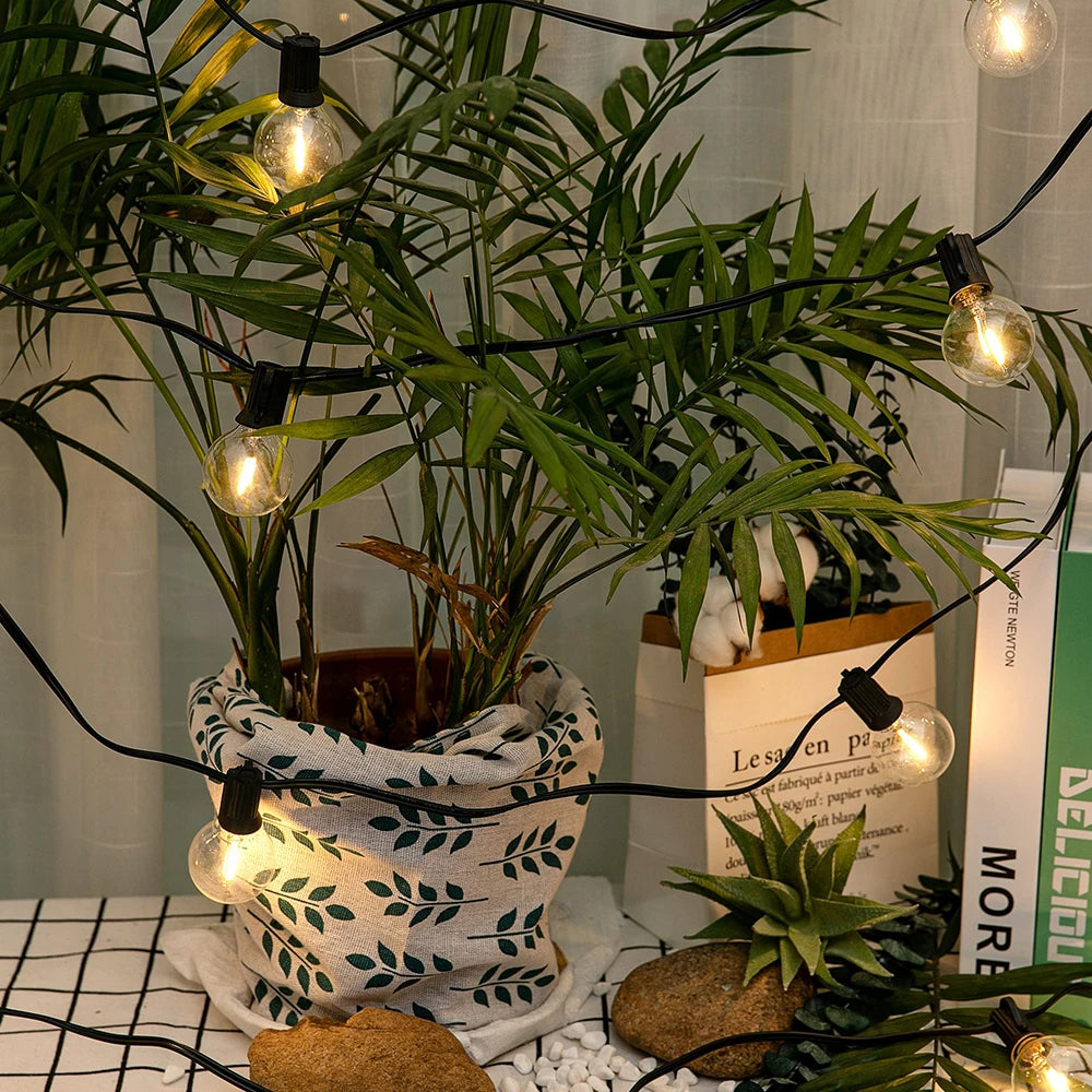 Catenaria luminosa Led da esterno 220v Lampade E27