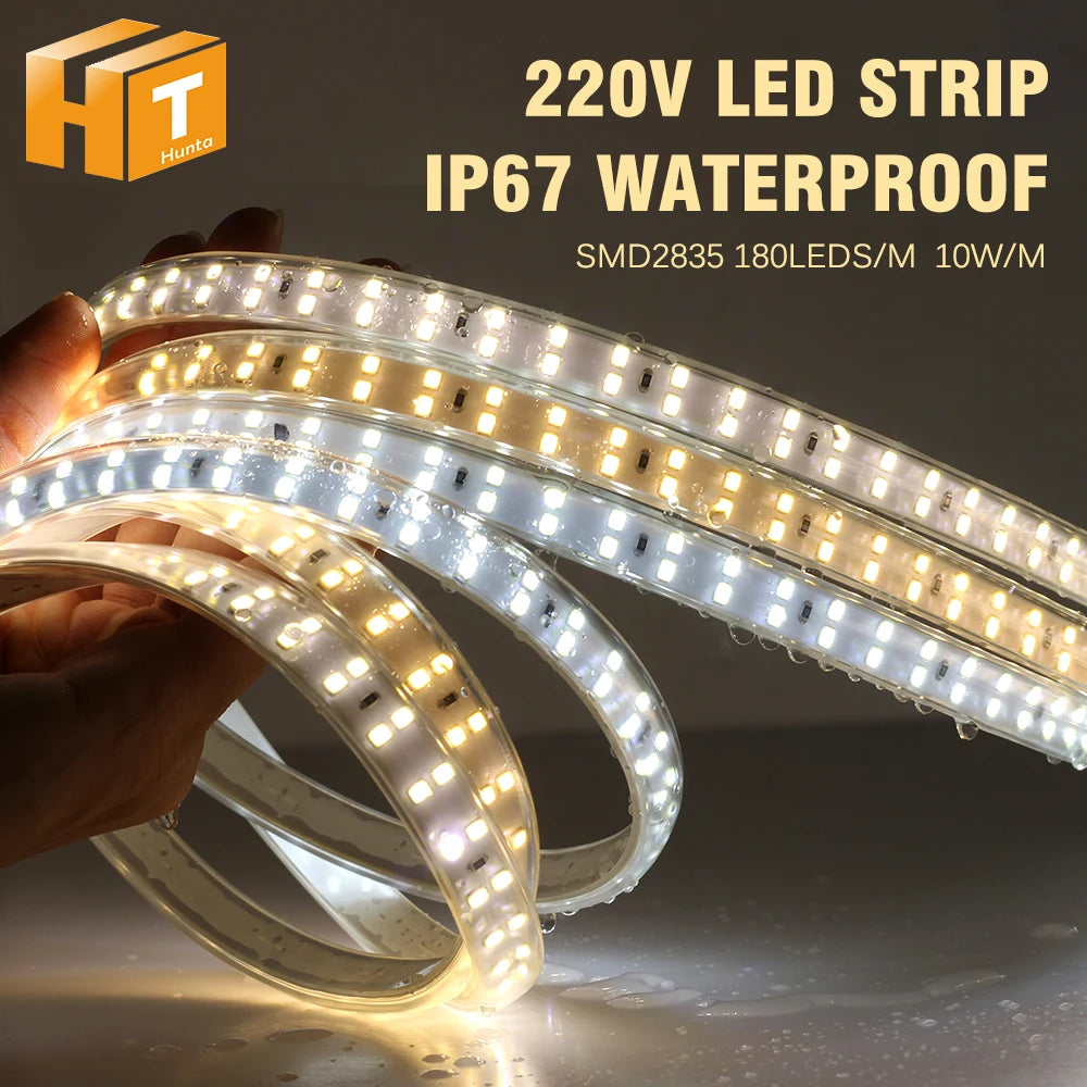Striscia LED 220V IP67 Professionale - Illuminazione Decorativa